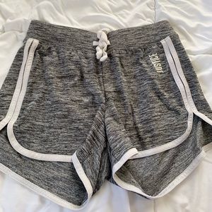 justice grey girls shorts